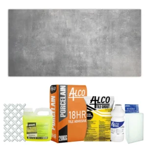 Heritage Light Grey Porcelain Combo 600×1200mm