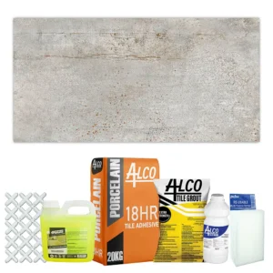 Toscana Grey Rustic Matt Porcelain Combo 600×1200mm