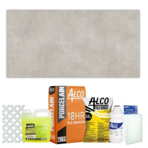Heritage Light Grey Porcelain Combo 600×1200mm