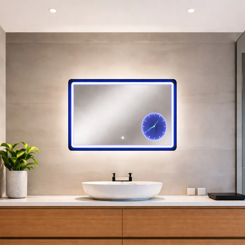 Alco Lyra LED Mirror 3 Colour Light 600×600mm