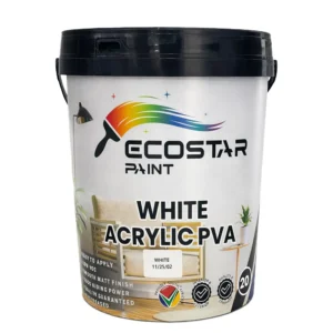 Ecostar PVA Paint White 20L