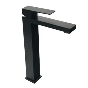 Aquavit Harmony Basin Mixer Tall Body Black