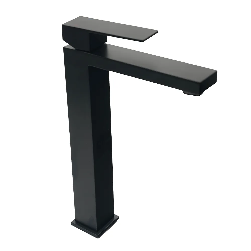 Aquavit Harmony Basin Mixer Tall Body Black
