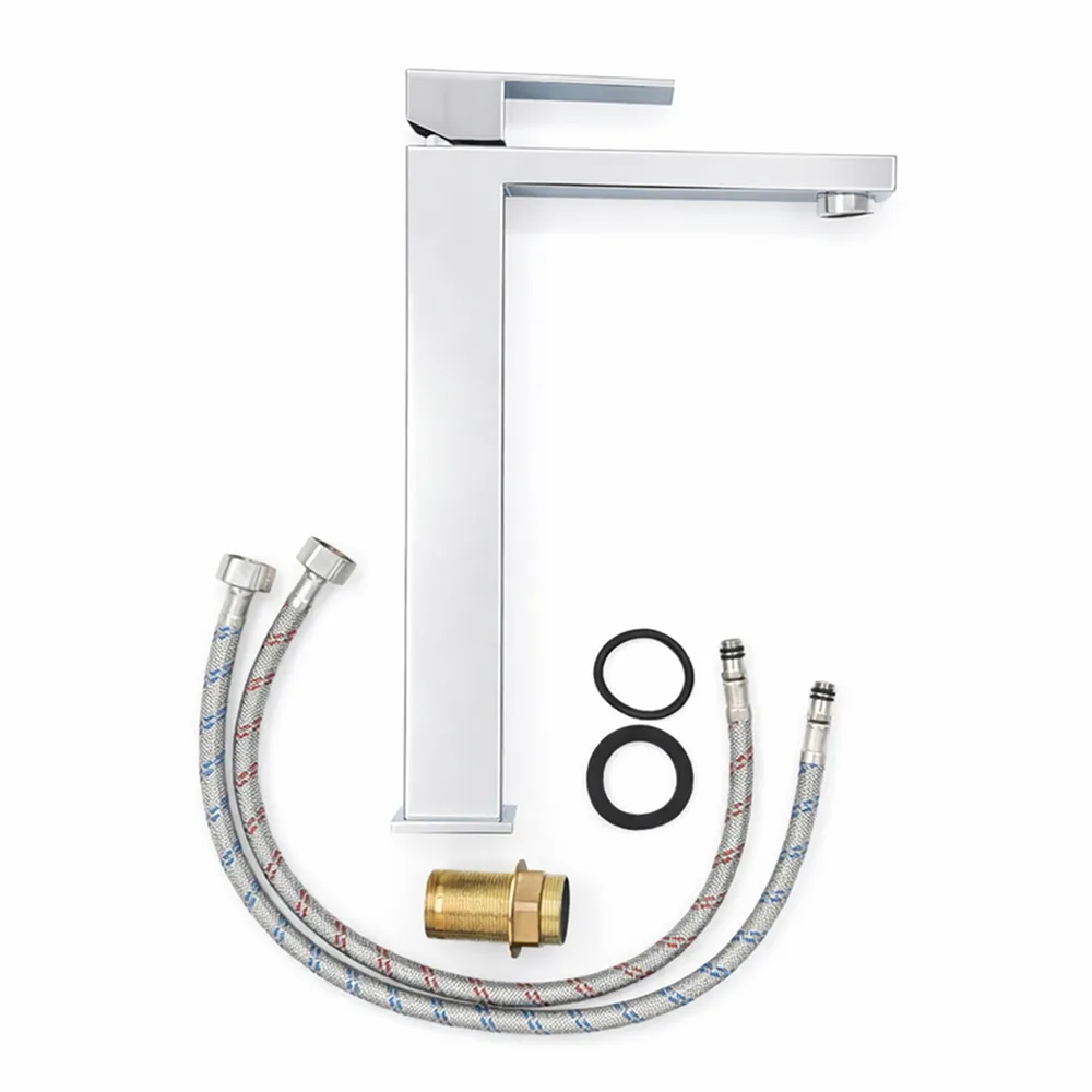 Aquavit Harmony Basin Mixer Tall Body Chrome - Image 2