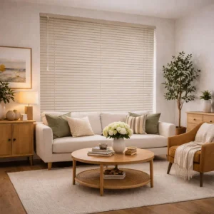 Aluminium Blinds Cream
