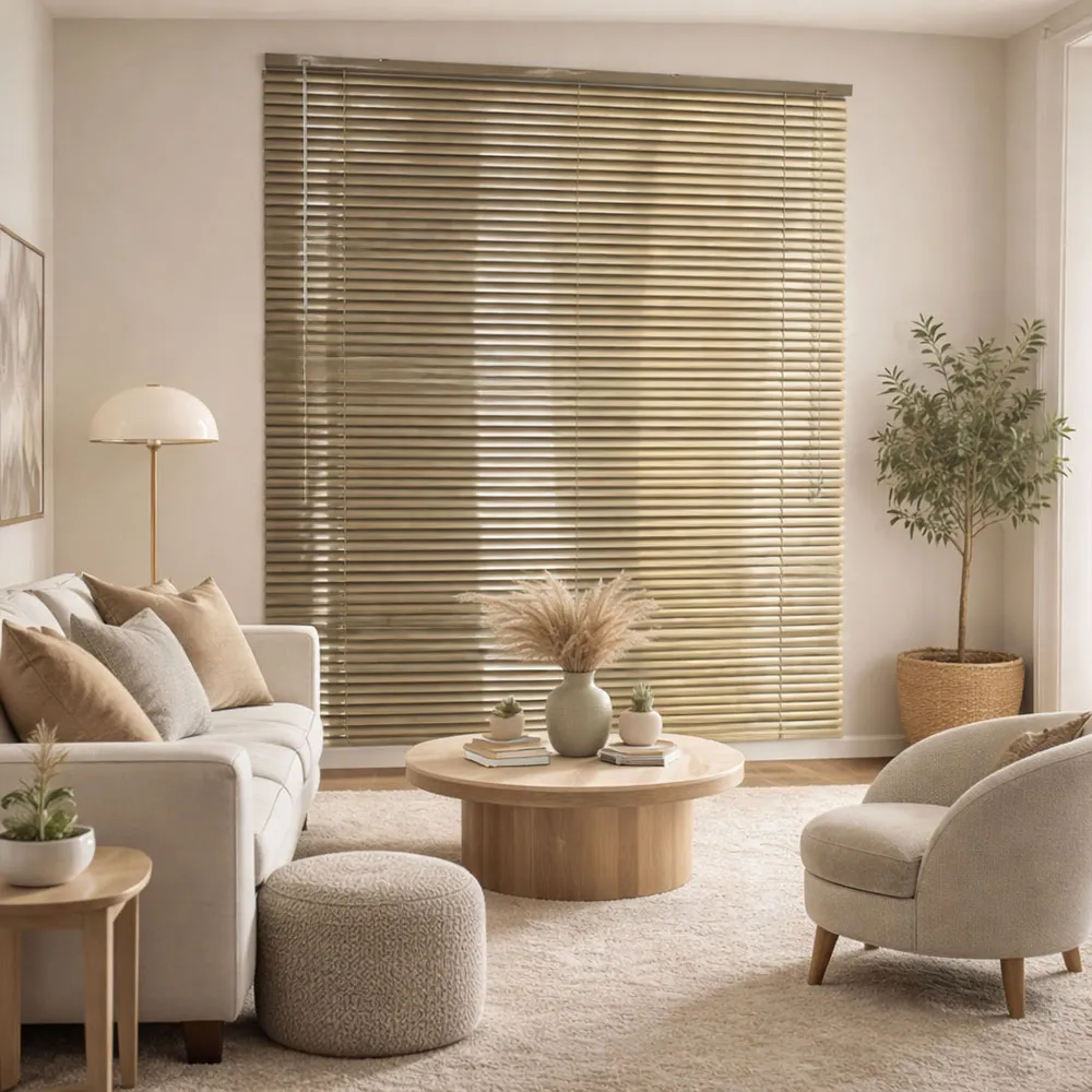 Aluminium Blinds Gold