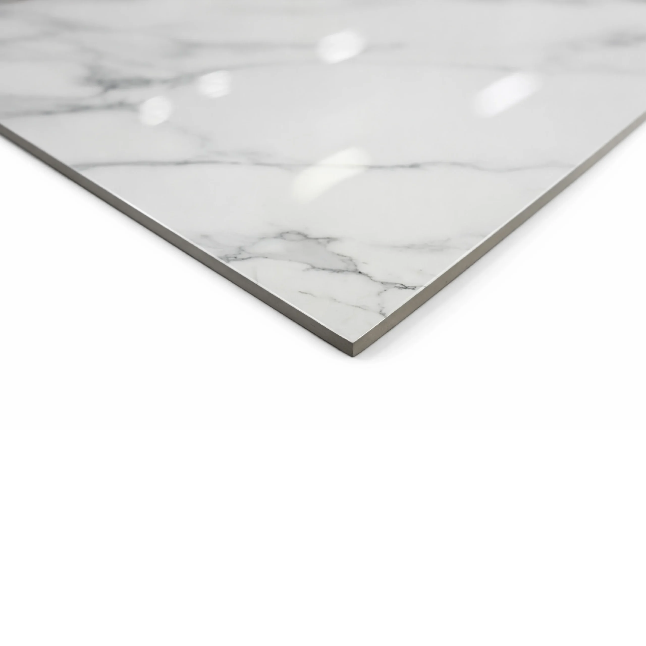 Alcora Blanco Glossy Glazed Porcelain 600X600mm - Image 3