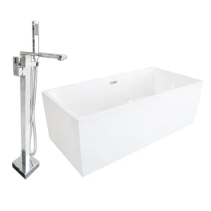 Cordelia Bath and Freestanding mixer combo
