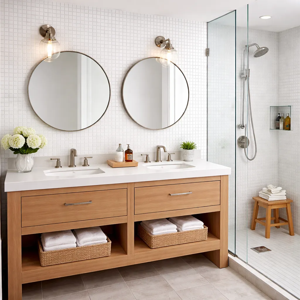 Crystal White Glass Mosaic 300X300X4mm - Image 2