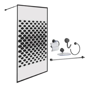 Designer Shower Screen Combo
