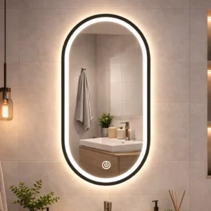 Serenity Curve LED Mirror 600×900mm