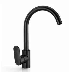 Aquavit Lenoro Sink Mixer 35mm Black