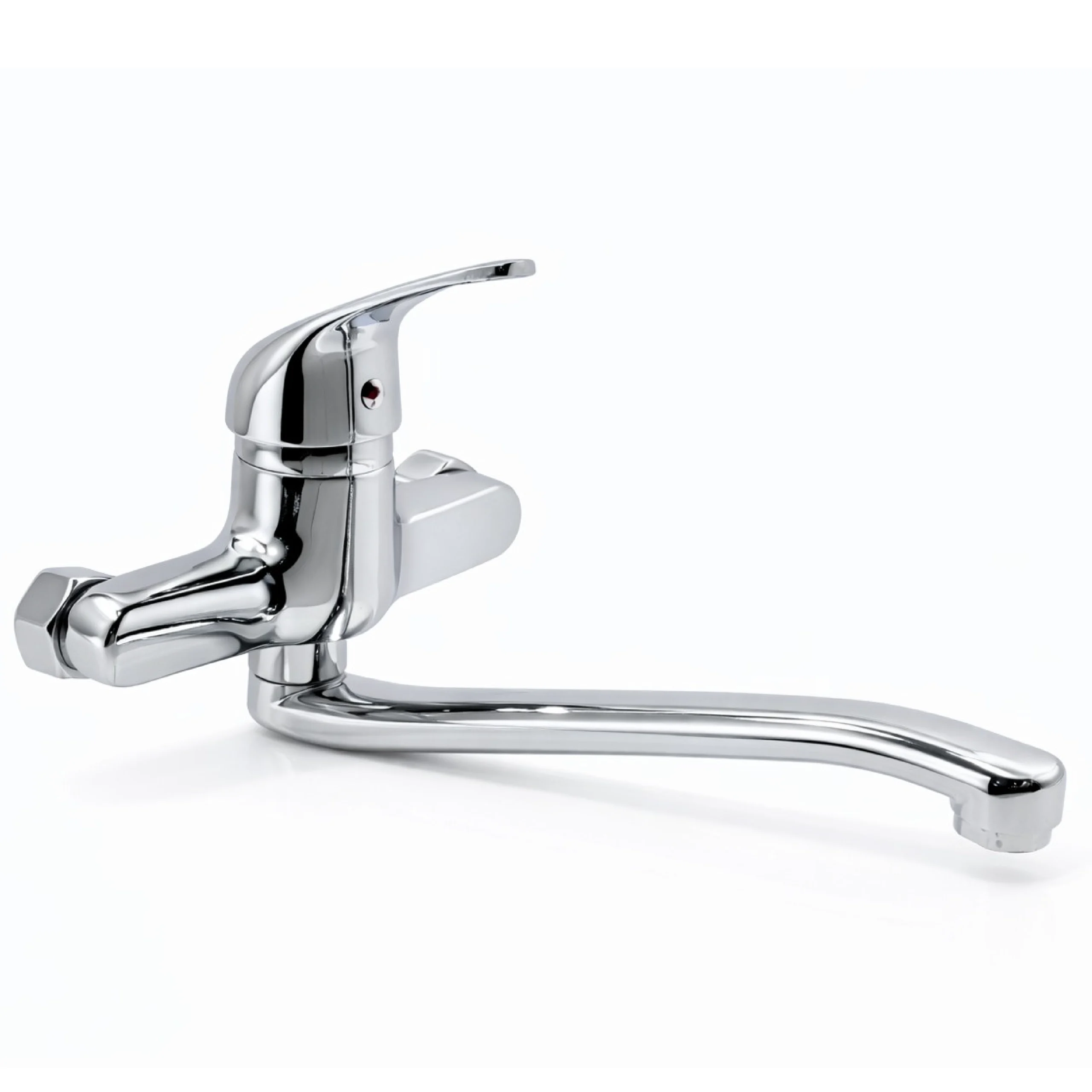 Aquavit Trinity Sink Mixer Wall Type Swivel Spout Chrome