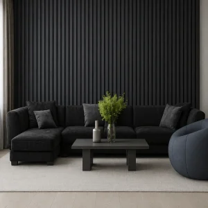 Barcelona Nero Wall Panel 2900x175mm