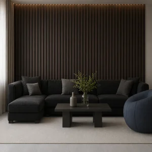 Barcelona Wengue Wall Panel  2900x175mm