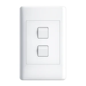 Lesco 2 Lever Light Switch Eco White