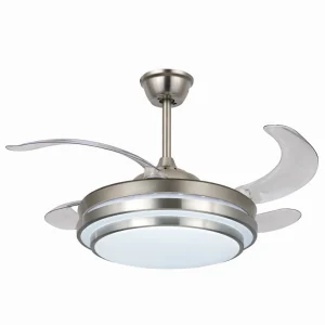 Ceiling Fan with LED Light & Remote