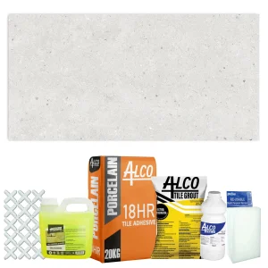 Spirit Bianco 600x1200 Matt Glazed Tile Combo