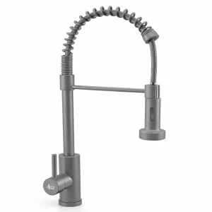 Alco Pull-Out Sink Mixer Spring Type Grey