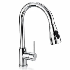 Alco Pull-Out Sink Mixer Stainless Steel Chrome