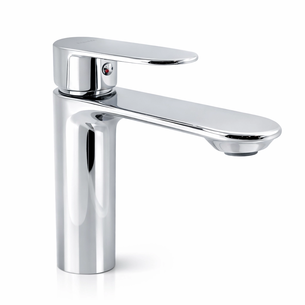 Aquavit Lenoro Basin Mixer 30mm Chrome