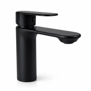 Aquavit Lenoro Basin Mixer 30mm Black