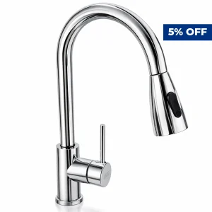 Alco Pull-Out Sink Mixer Stainless Steel Chrome
