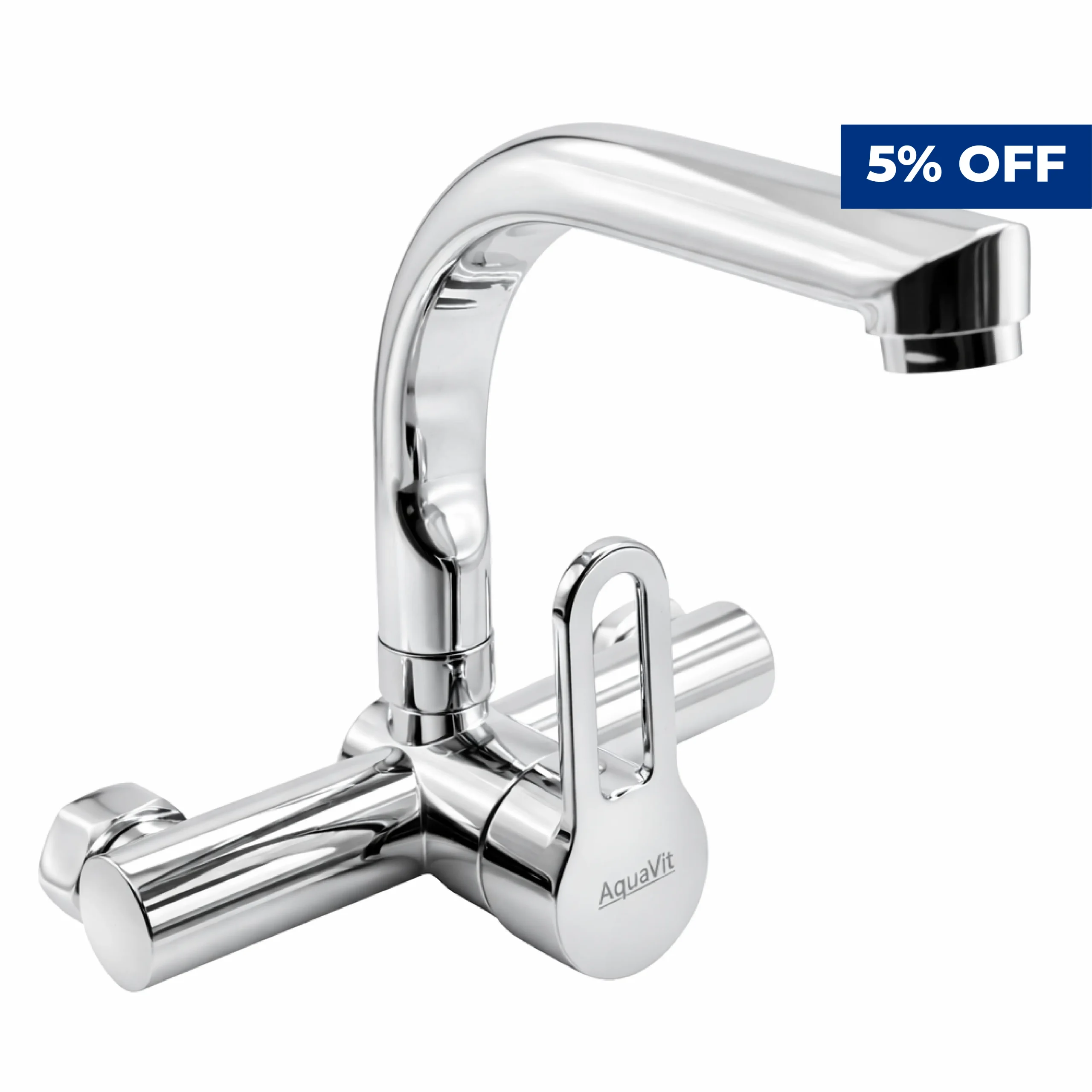Aquavit Oceana Sink Mixer 35mm Chrome