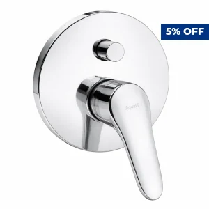 Aquavit Bravino Concealed Shower Mixer with Diverter Chrome