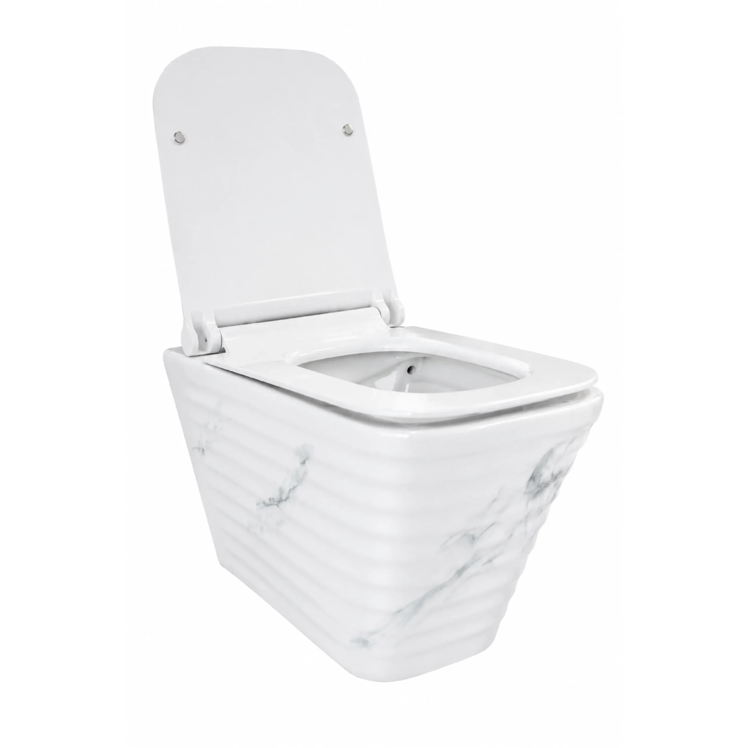 Wall Hung Toilet (White) - Image 2