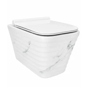 Wall Hung Toilet (White)