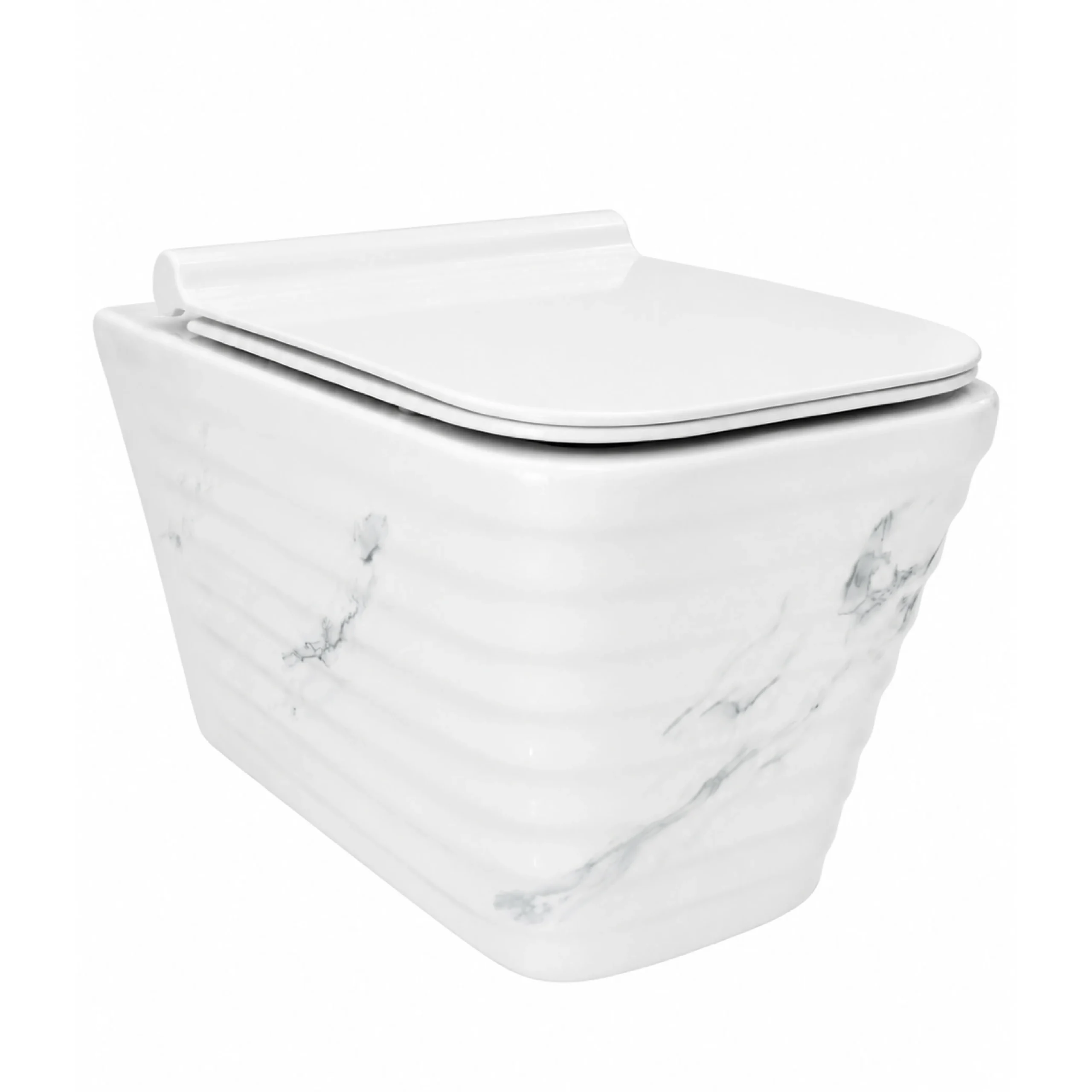 Wall Hung Toilet (White)