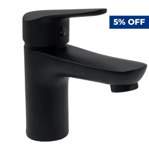Aquavit Bravino Basin Mixer 35mm Black