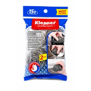 Kleaner Stainless Steel Scourer 2Pc