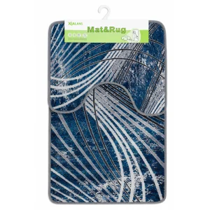 3D 2 Piece Bathroom Mat Set