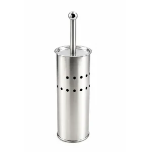 Toilet Brush Set Chrome