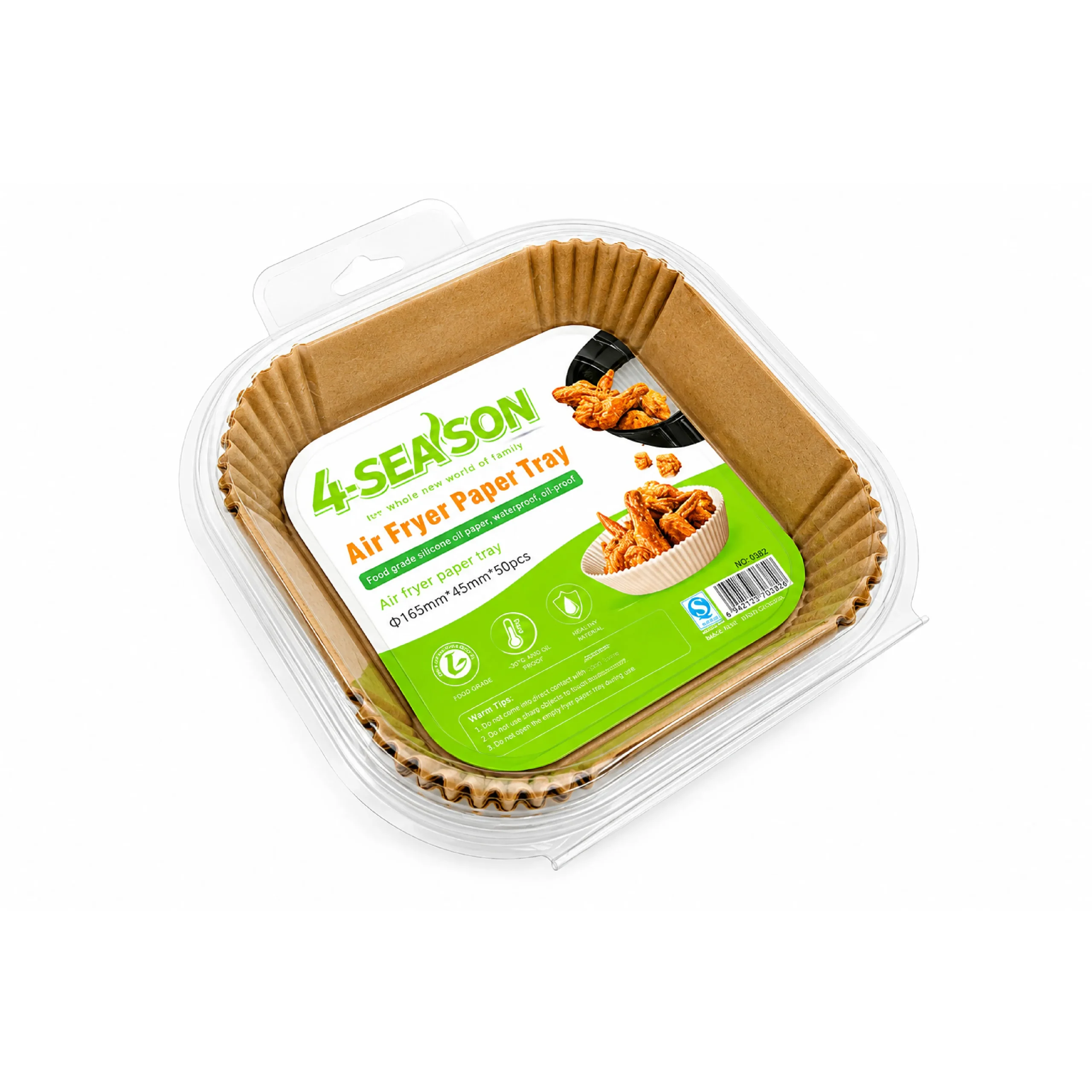 4- Season Air Fryer Liner Square