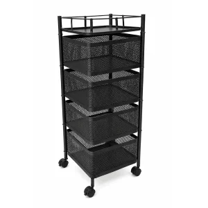 5 Basket Kitchen Trolley