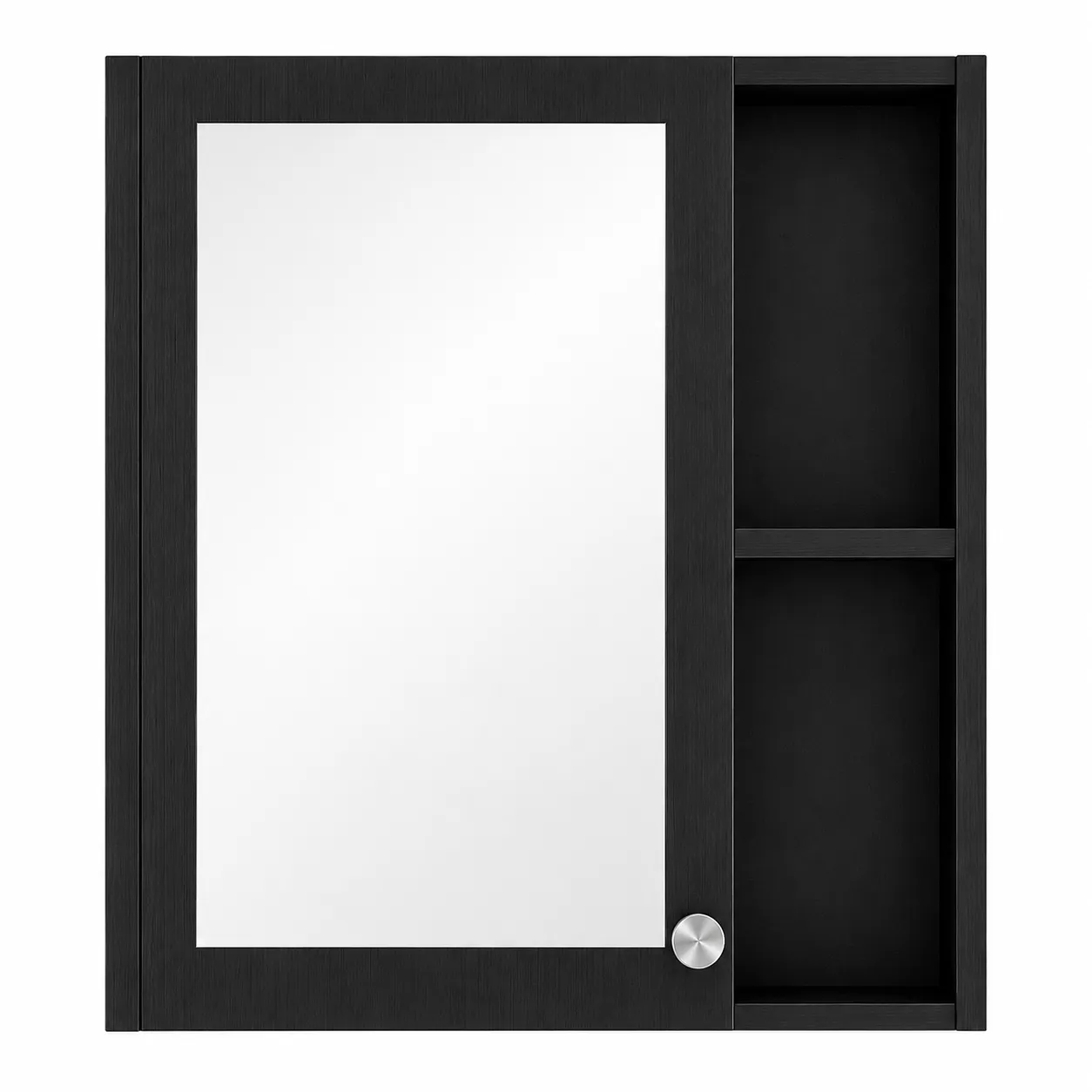 Maahira Black Mirror Cabinet 520×550mm