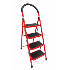 4 Step Black & Red Ladder