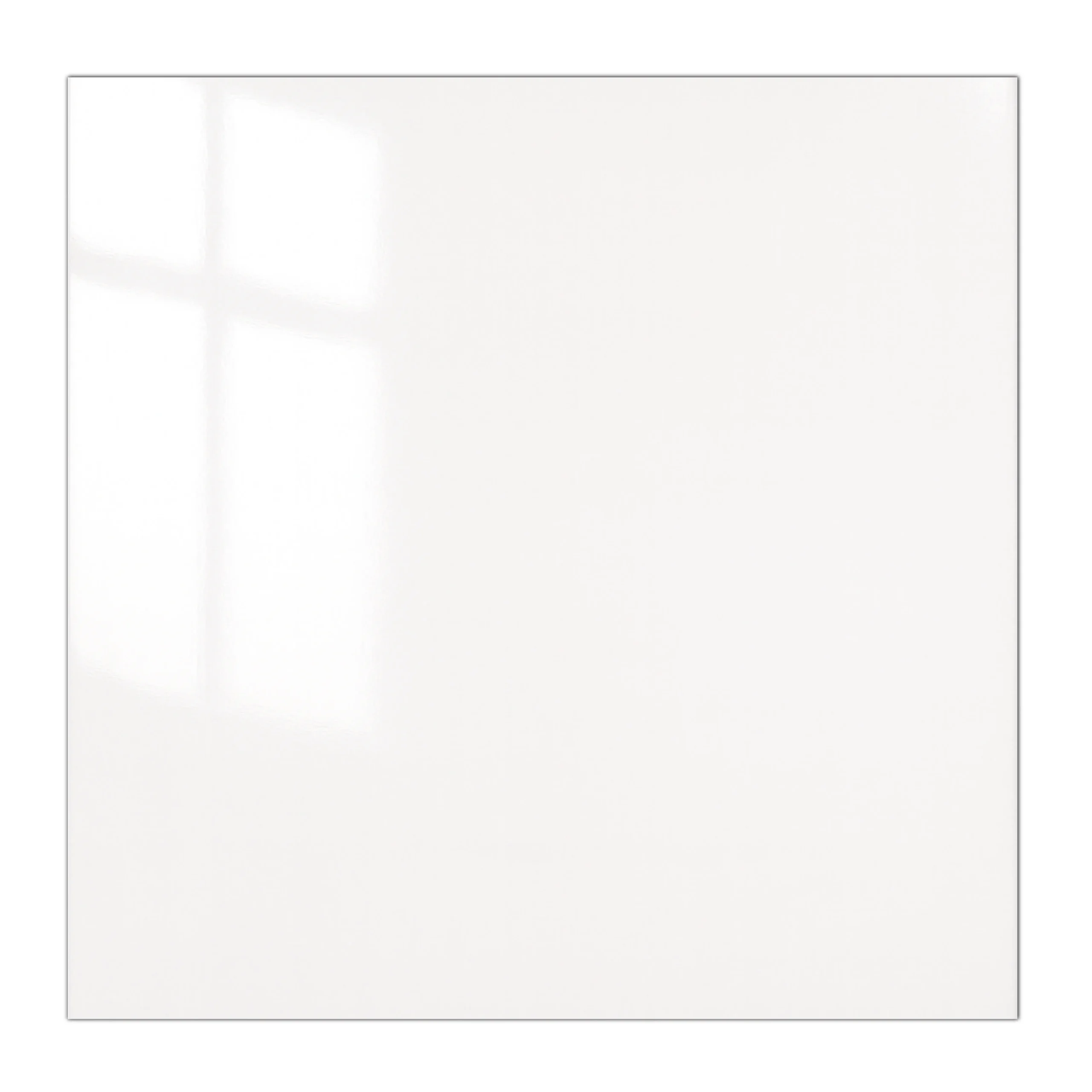Angel White Gloss Porcelain Tile 600x600mm