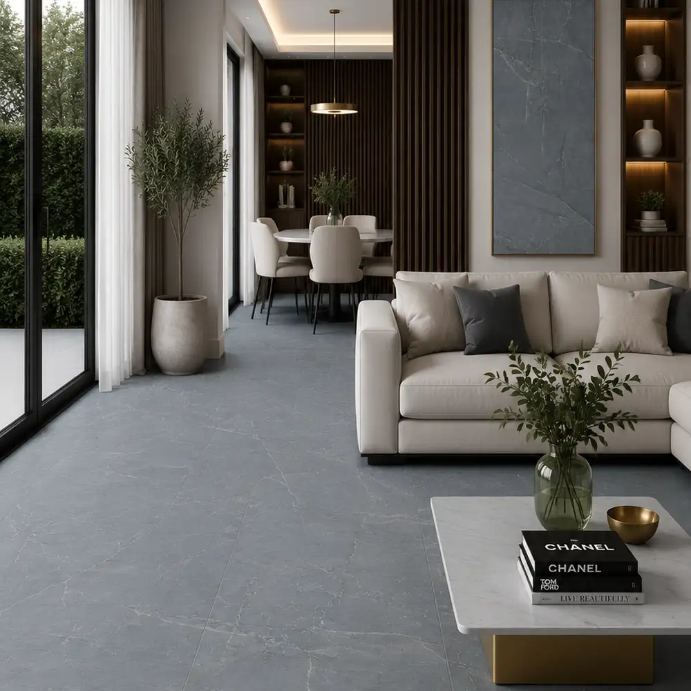 Tuscany Blue- Matt Glazed Porcelain 600X1200mm - Image 2
