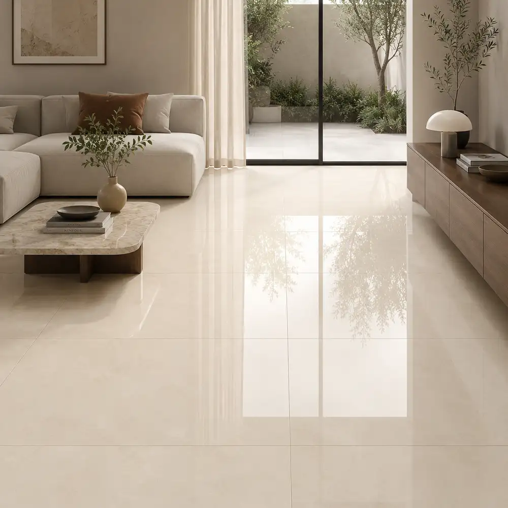 Siena Marfil Glossy Glazed Porcelain 600X1200mm - Image 2