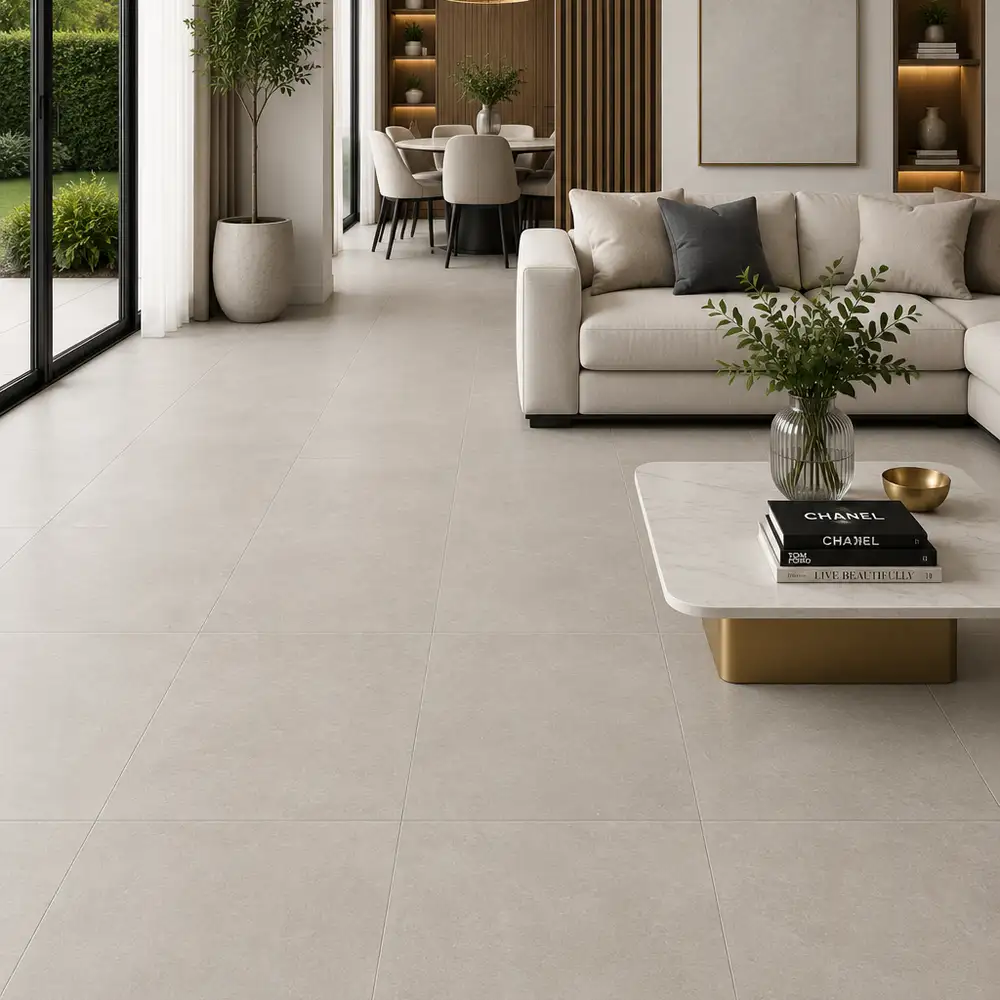 Heritage Light Grey Matt Glazed Porcelain 600X1200mm - Image 2