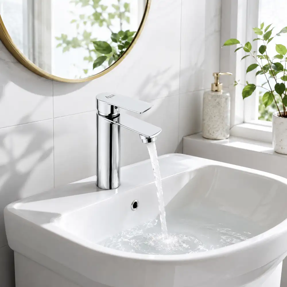 Alco Tivona Lux Basin Mixer – Chrome - Image 2