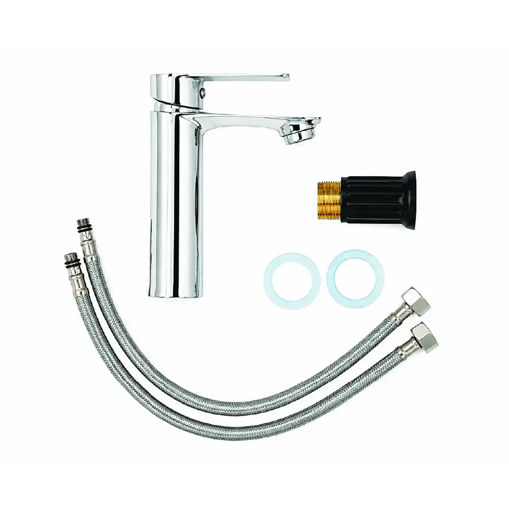 Alco Tivona Lux Basin Mixer – Chrome - Image 3