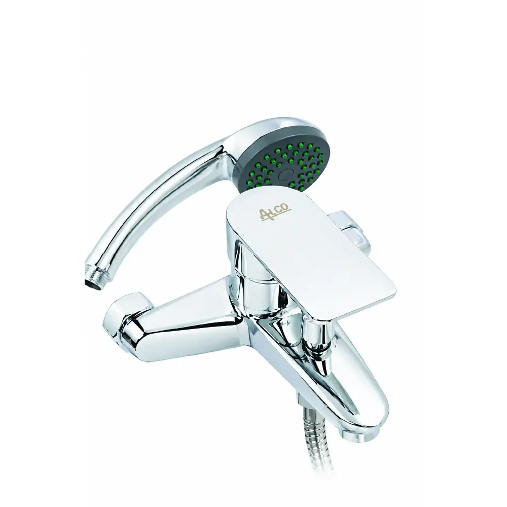 Alco Tivona Lux Bath Mixer with Hose – Chrome