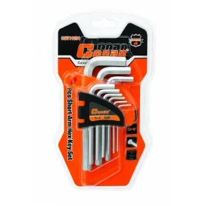 Conan Short Arm Hex Key Set 9 Pcs