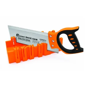 Conan Steel Backsaw With Plastic Mitre Box 300mm