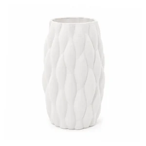 Fancy White Vase - Small
